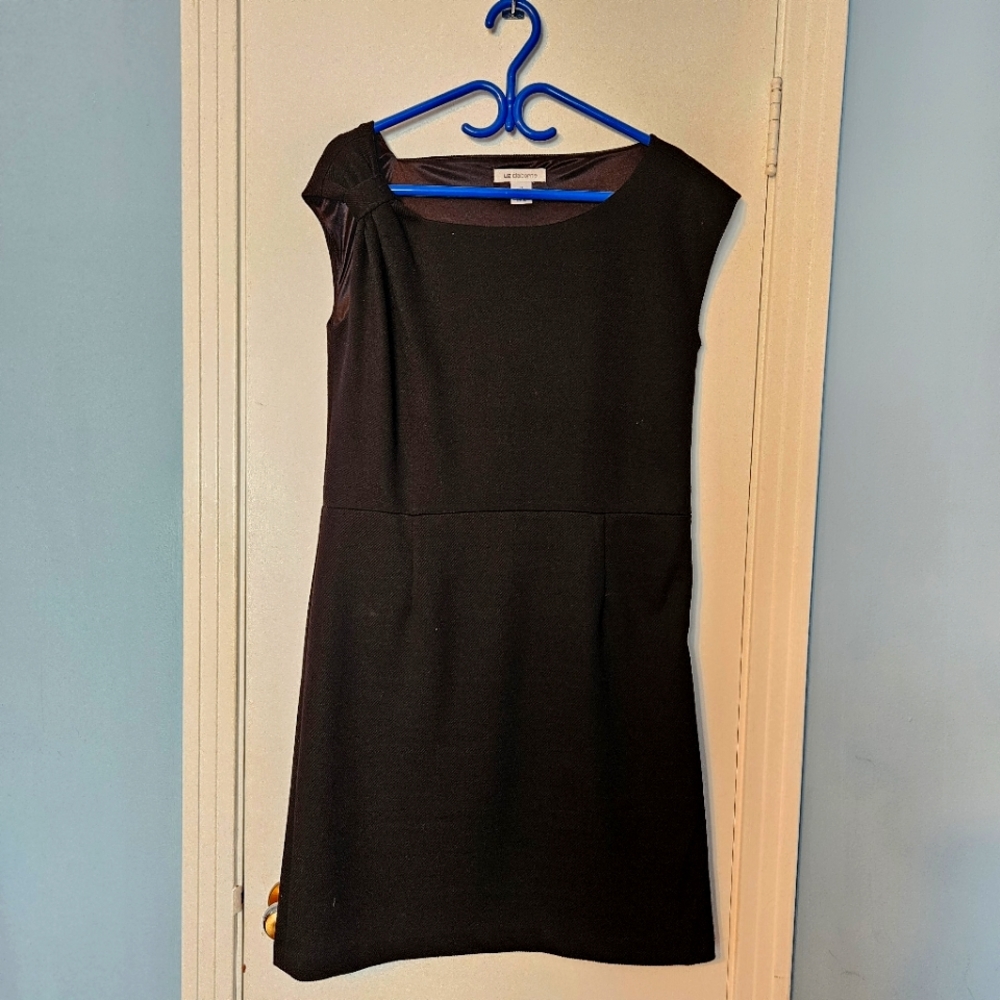 Liz Claiborne black sheath dress